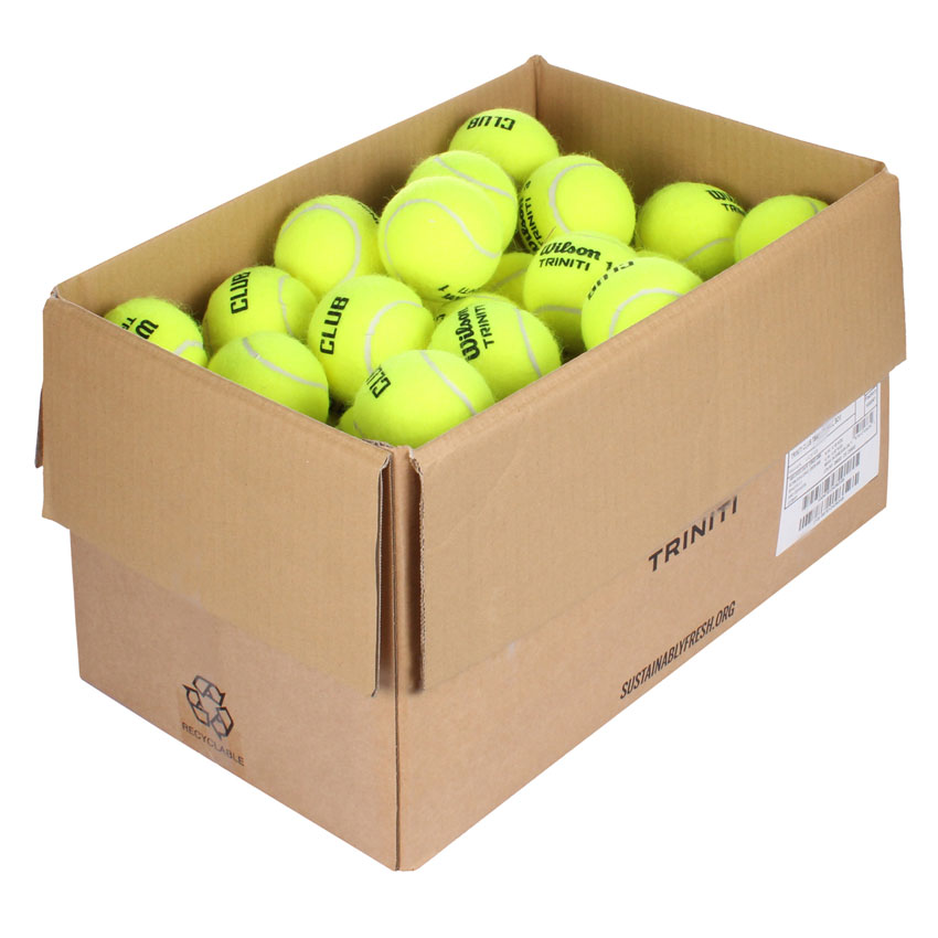 Tenisové loptičky WILSON Triniti Club 72er Ballbox Športové potreby